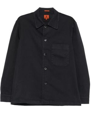 Barena Hemdjacke mit Taschen - Schwarz