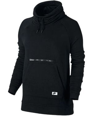 Nike Sudadera Con Cuello Alzado - Azul