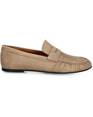 Vagabond Shoemakers Aleya Ruched Penny Loafers - White