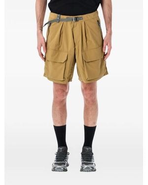 and wander Twill Cargo Shorts - Natural