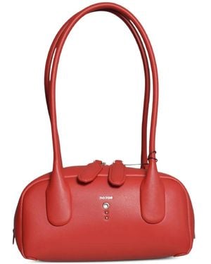 no:rae Petit Sac Cabas Teti En Cuir - Red