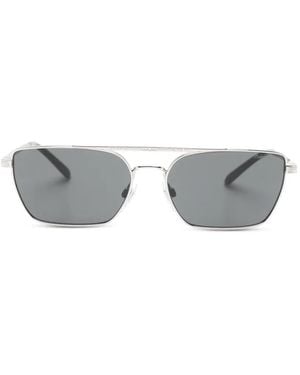 Polo Ralph Lauren Rectangle-Frame Sunglasses - Grey