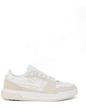 Palm Angels Palm Basketball Lea Trainers - White