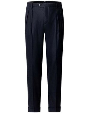 Hackett Hose Mit Doppelter Falte - Blau