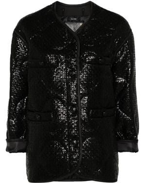 R13 Gothic Liner Jacket - Black