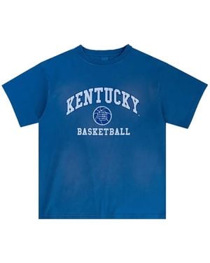 Eric Emanuel University Kentucky Logo-Print T-Shirt - Blue