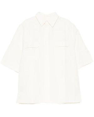 Willy Chavarria Chemise Oversize Corcoran - White