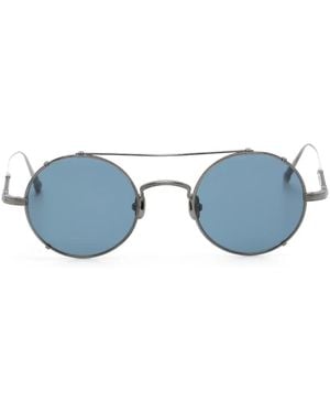 Matsuda Round-Frame Sunglasses - Blue