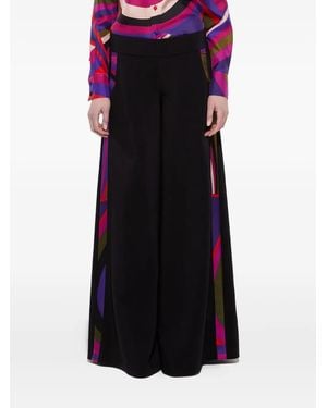 PUCCI Pantalones con estampado Iride - Negro