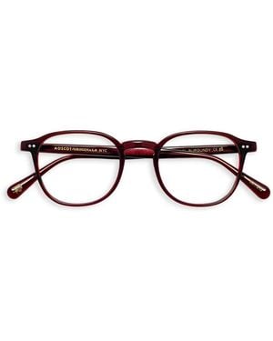Moscot Gafas Arthur Con Montura Redonda - Rojo