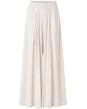 8pm Seoul-B Palazzo Trousers - White