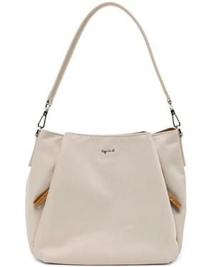 agnès b. Origami Tote Bag - White