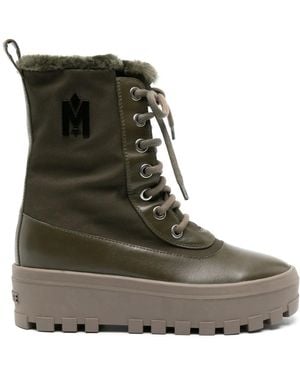 Mackage Lace-Up Boots - Brown