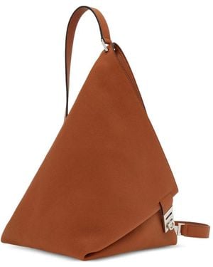Ferragamo Hug Buckle Slingbag (M) - Brown