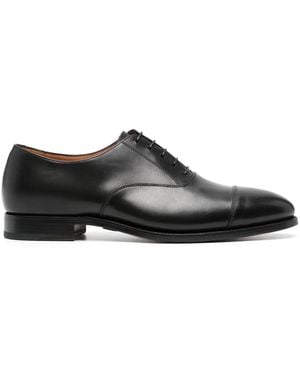 Ralph Lauren Daxton Leather Oxford Shoes - Black