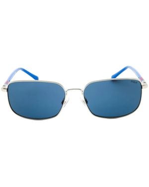 Polo Ralph Lauren Rectangle-Frame Sunglasses - Blue