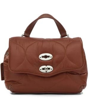 Zanellato Baby Postina Quilted Tote Bag - Brown