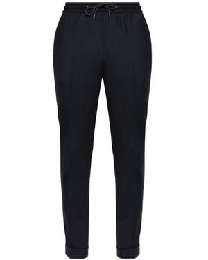 Paul Smith Drawstring-Waist Tailored Pants - Blue