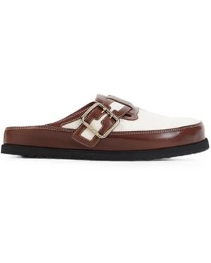 Birkenstock Mules Boston - Marrón