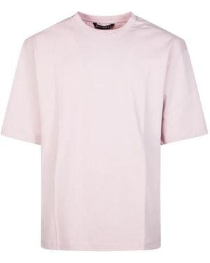 White Sand Crew-Neck T-Shirt - Pink