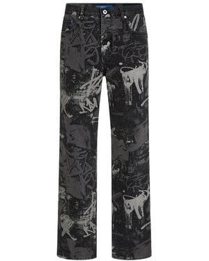 KARL LAGERFELD Five-Pocket Jeans - Black