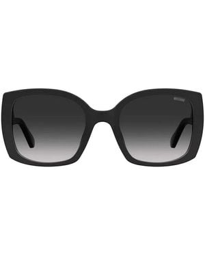 Moschino Square-Frame Sunglasses - Black