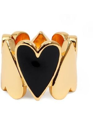 Bimba Y Lola Heart Ring - Metallic