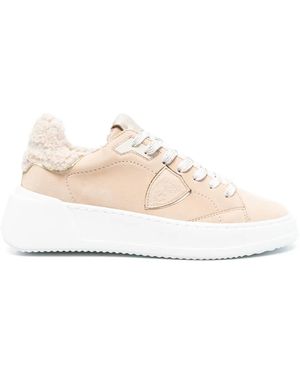 Philippe Model Tres Temple Trainers - Natural