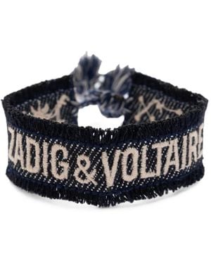 Zadig & Voltaire Woven Bracelet - Black