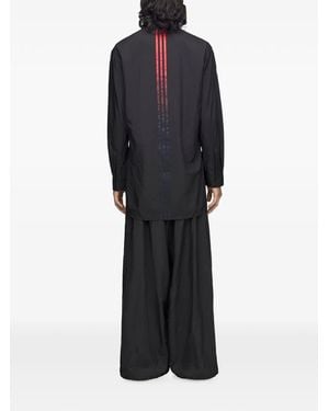 Y-3 Gradient 3-Stripes Overshirt - Black
