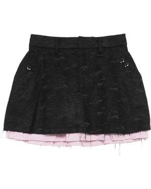 Charles Jeffrey Rock Im Layering-Look - Schwarz