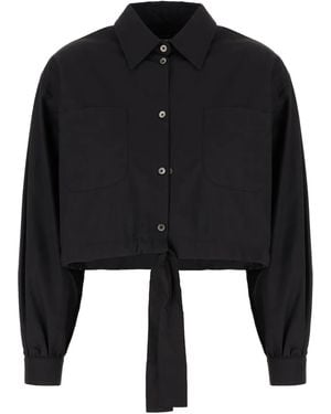 Department 5 Cotton Shirt - Black