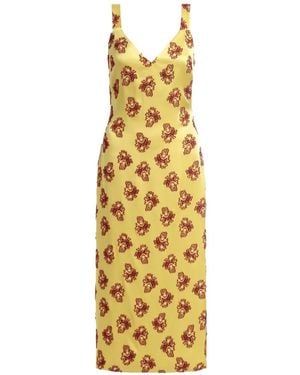 Markarian Dancing Queen Midi Dress - Metallic