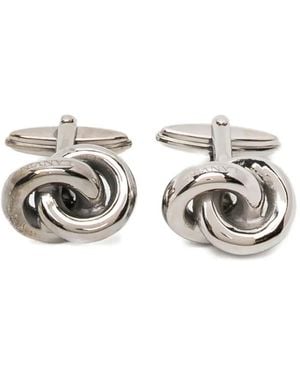 Lanvin Link Cufflinks - White