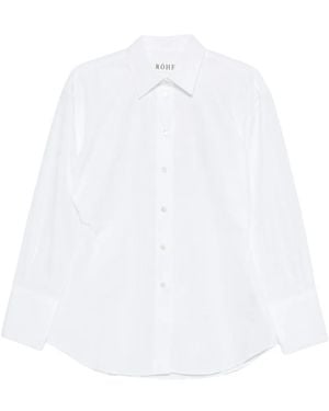 Rohe Crinkled Shirt - White