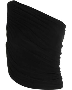 Norma Kamali 'Diana' Top - Black