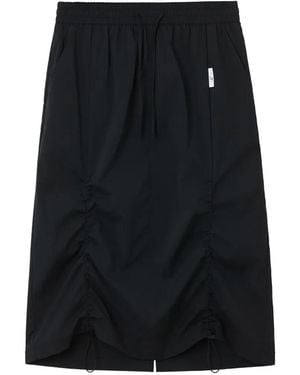 Izzue Falda Con Cordones - Negro