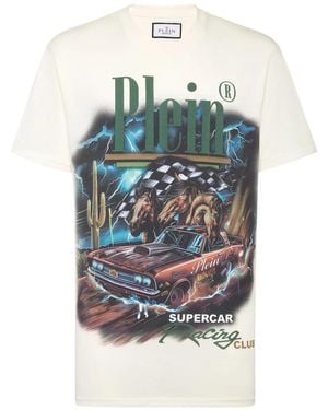 Philipp Plein Racing Club T-Shirt - Gray