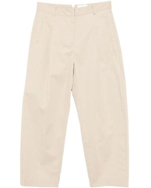 St. Agni Wide-Leg Pants - Natural