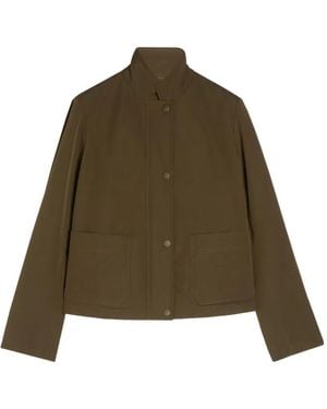 Aspesi Jacke Mit Geknöpftem Riegel - Grün