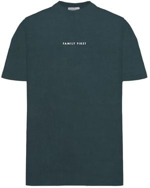 FAMILY FIRST Cotton T-Shirt - Green
