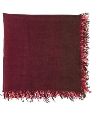 Faliero Sarti Fringed Scarf - Purple