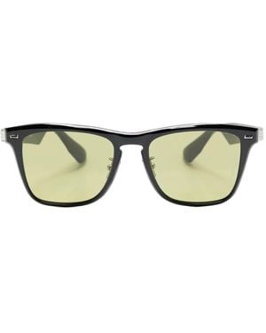 Mastermind Japan Skull-Plauqe Sunglasses - Natural