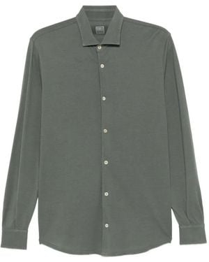Fedeli Long-Sleeve Shirt - Grey