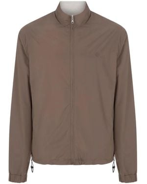 MEGUSTA Reversible Zip-Up Jacket - Brown