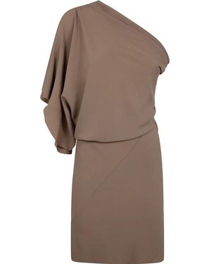Rick Owens ドレープ ドレス - ブラウン