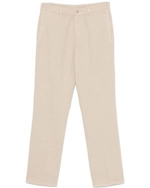Aspesi Katoenen Gabardine Pantalon - Naturel