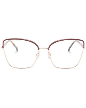 Carolina Herrera Cat-Eye-Frame Glasses - Natural