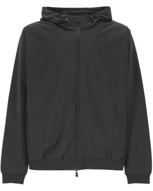Herno Hooded Jacket - Black