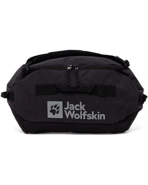 Jack Wolfskin All-In 35 Zip-Fastening Duffle Bag - Black